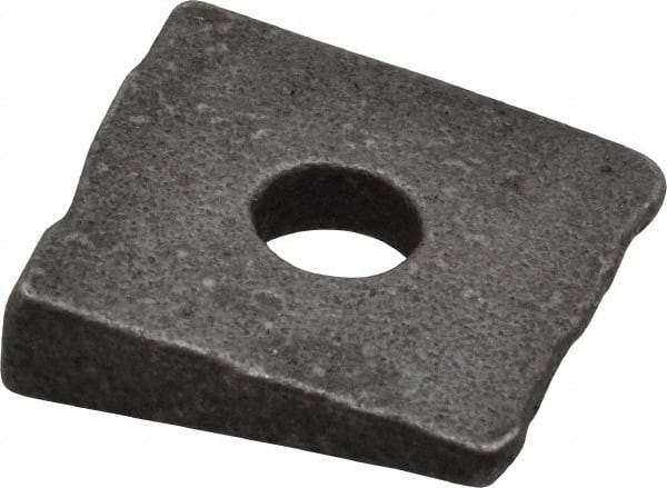 Value Collection - 3/8" Bolt, Iron Beveled Square Washer - 7/16" ID, 11/32 Minimum Thickness - Apex Tool & Supply