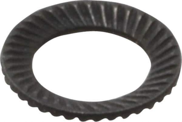 Value Collection - #8 Bolt, 0.169" ID, Steel, Belleville Disc Spring - 0.276" OD - Apex Tool & Supply