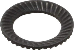 Value Collection - #8 Bolt, 0.169" ID, Steel, Belleville Disc Spring - 0.276" OD - Apex Tool & Supply