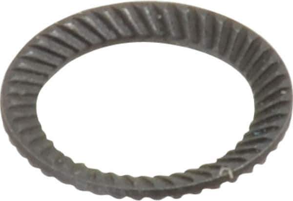 Value Collection - 1/4" Bolt, 1/4" ID, Steel, Belleville Disc Spring - 0.394" OD - Apex Tool & Supply