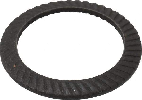 Value Collection - 1/2" Bolt, 0.512" ID, Steel, Belleville Disc Spring - 0.709" OD, 0.067" High, 0.043" Thick - Apex Tool & Supply