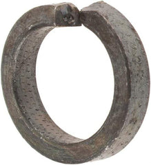 Value Collection - 1/4", 0.255" ID, 0.078" Thick High Collar Split Lock Washer - Steel, Uncoated, 0.255" Min ID, 0.263" Max ID, 0.365" Max OD - Apex Tool & Supply