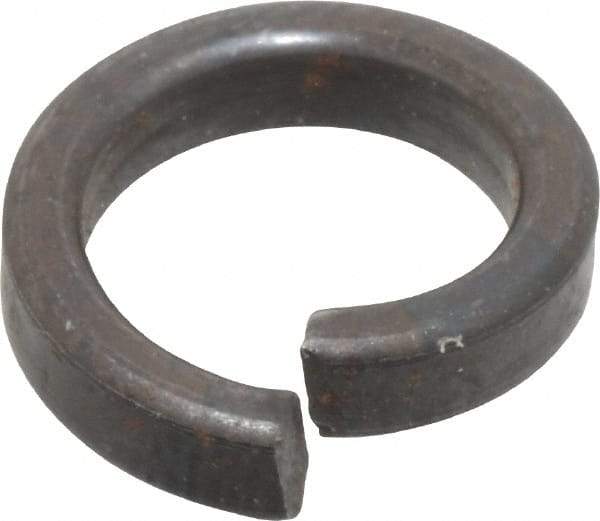 Value Collection - 5/16", 0.318" ID, 0.093" Thick High Collar Split Lock Washer - Steel, Uncoated, 0.318" Min ID, 0.338" Max ID, 0.46" Max OD - Apex Tool & Supply