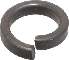 Value Collection - 5/16", 0.318" ID, 0.093" Thick High Collar Split Lock Washer - Steel, Uncoated, 0.318" Min ID, 0.338" Max ID, 0.46" Max OD - Apex Tool & Supply