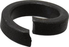 Value Collection - 1/2", 0.506" ID, 0.172" Thick High Collar Split Lock Washer - Steel, Uncoated, 0.506" Min ID, 0.518" Max ID, 0.737" Max OD - Apex Tool & Supply