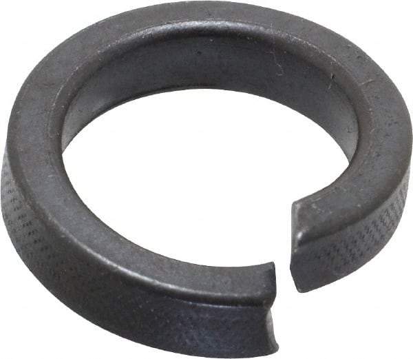 Value Collection - 5/8", 0.635" ID, 0.203" Thick High Collar Split Lock Washer - Steel, Uncoated, 0.635" Min ID, 0.65" Max ID, 0.923" Max OD - Apex Tool & Supply