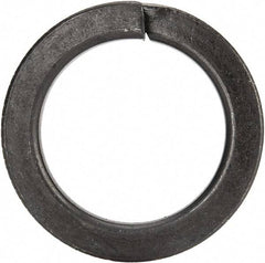 Value Collection - 7/8", 0.887" ID, 0.234" Thick High Collar Split Lock Washer - Steel, Uncoated, 0.887" Min ID, 0.905" Max ID, 1.296" Max OD - Apex Tool & Supply