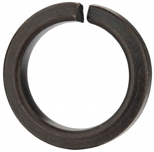 Value Collection - 1-1/4", 1.271" ID, 0.313" Thick High Collar Split Lock Washer - Steel, Uncoated, 1.271" Min ID, 1.302" Max ID, 1.799" Max OD - Apex Tool & Supply