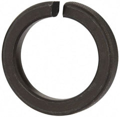 Value Collection - 1-1/2", 1.504" ID, 3/8" Thick High Collar Split Lock Washer - Steel, Uncoated, 1.504" Min ID, 1.534" Max ID, 2.17" Max OD - Apex Tool & Supply