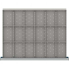 LISTA - 18-Compartment Drawer Divider Layout for 3.15" High Drawers - Apex Tool & Supply