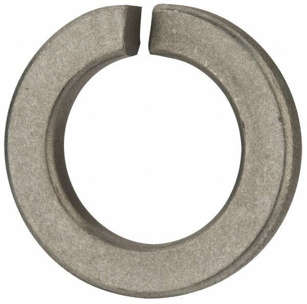 Value Collection - 1-1/4", 1.254" ID, 0.312" Thick Split Lock Washer - Steel, Zinc-Plated Finish, 1.254" Min ID, 1.28" Max ID, 2.036" Min OD, 2.045" Max OD - Apex Tool & Supply