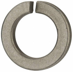 Value Collection - 1-1/4", 1.254" ID, 0.312" Thick Split Lock Washer - Steel, Zinc-Plated Finish, 1.254" Min ID, 1.28" Max ID, 2.036" Min OD, 2.045" Max OD - Apex Tool & Supply