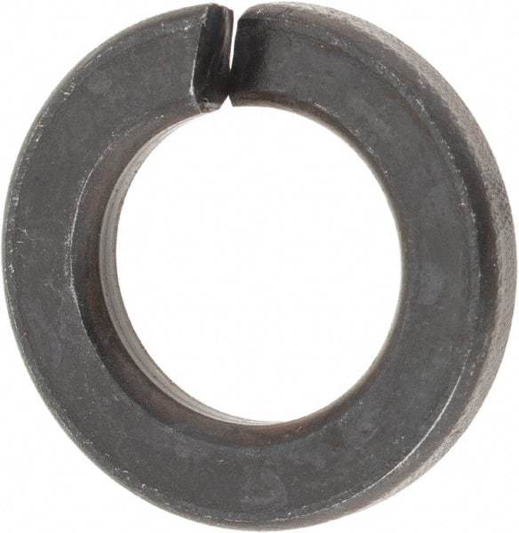Value Collection - 1/2", 0.502" ID, 1/8" Thick Split Lock Washer - Steel, Uncoated, 0.502" Min ID, 0.512" Max ID, 0.869" Min OD, 0.873" Max OD - Apex Tool & Supply