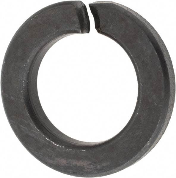 Value Collection - 7/8", 0.878" ID, 0.219" Thick Split Lock Washer - Steel, Uncoated, 0.878" Min ID, 0.894" Max ID, 1.459" Min OD, 1.464" Max OD - Apex Tool & Supply