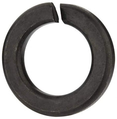 Value Collection - 1-1/8", 1.129" ID, 0.281" Thick Split Lock Washer - Steel, Uncoated, 1.129" Min ID, 1.153" Max ID, 1.847" Min OD, 1.853" Max OD - Apex Tool & Supply