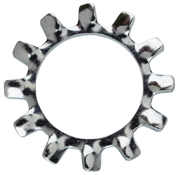 Value Collection - 3/4" Screw, 0.795" ID, Steel External Tooth Lock Washer - 1.245" OD, Zinc-Plated, Grade 2 - Apex Tool & Supply