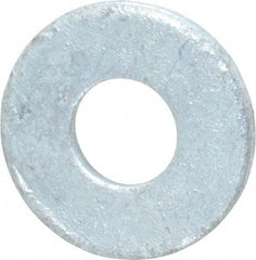 Value Collection - 5/16" Screw, Steel USS Flat Washer - 3/8" ID x 7/8" OD, 5/64" Thick, Galvanized Finish - Apex Tool & Supply
