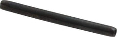 Made in USA - 1/16" Diam x 3/4" Long Coiled Spring Pin - Grade 1070-1090 Alloy Steel, Black Oxide Finish - Apex Tool & Supply