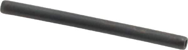 Made in USA - 1/16" Diam x 7/8" Long Coiled Spring Pin - Grade 1070-1090 Alloy Steel, Black Oxide Finish - Apex Tool & Supply