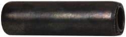 Made in USA - 3/32" Diam x 5/16" Long Coiled Spring Pin - Grade 1070-1090 Alloy Steel, Black Oxide Finish - Apex Tool & Supply