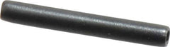 Made in USA - 3/32" Diam x 3/4" Long Coiled Spring Pin - Grade 1070-1090 Alloy Steel, Black Oxide Finish - Apex Tool & Supply