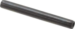 Made in USA - 3/32" Diam x 7/8" Long Coiled Spring Pin - Grade 1070-1090 Alloy Steel, Black Oxide Finish - Apex Tool & Supply