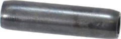Made in USA - 3/16" Diam x 3/4" Long Coiled Spring Pin - Grade 1070-1090 Alloy Steel, Black Oxide Finish - Apex Tool & Supply