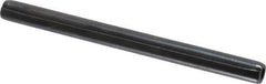 Made in USA - 3/16" Diam x 2-1/2" Long Coiled Spring Pin - Grade 1070-1090 Alloy Steel, Black Oxide Finish - Apex Tool & Supply