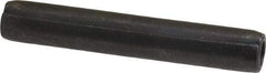 Made in USA - 5/16" Diam x 2" Long Coiled Spring Pin - Grade 1070-1090 Alloy Steel, Black Oxide Finish - Apex Tool & Supply
