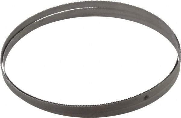 Lenox - 10 to 14 TPI, 7' 5" Long x 1/2" Wide x 0.025" Thick, Welded Band Saw Blade - Bi-Metal, Toothed Edge, Modified Raker Tooth Set, Flexible Back, Contour Cutting - Apex Tool & Supply