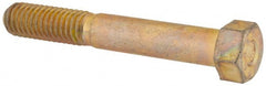 Made in USA - 7/16-14 UNC, 3" Length Under Head Hex Head Cap Screw - Apex Tool & Supply