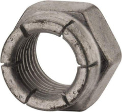 Flex-Loc - 7/16-20 UNJF Grade 2 Hex Lock Nut with Expanding Flex Top - Cadmium-Plated Finish, Meets Military Specifications - Apex Tool & Supply