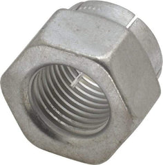 Flex-Loc - 1/2-20 UNJF Grade 2 Hex Lock Nut with Expanding Flex Top - Cadmium-Plated Finish, Meets Military Specifications - Apex Tool & Supply