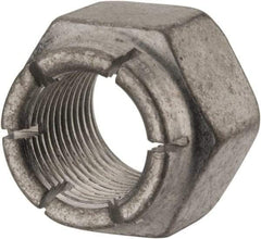 Flex-Loc - 5/8-18 UNJF Grade 2 Hex Lock Nut with Expanding Flex Top - 15/16" Width Across Flats, Cadmium-Plated Finish, Meets Military Specifications - Apex Tool & Supply