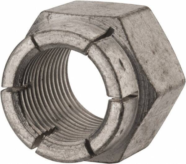 Flex-Loc - 3/4-16 UNJF Grade 2 Hex Lock Nut with Expanding Flex Top - Cadmium-Plated Finish, Meets Military Specifications - Apex Tool & Supply