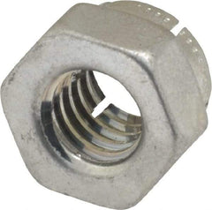 Flex-Loc - 5/16-18 UNC Grade 2 Hex Lock Nut with Expanding Flex Top - Cadmium-Plated Finish, Meets Military Specifications - Apex Tool & Supply