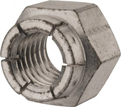 Flex-Loc - 5/8-11 UNC Grade 2 Hex Lock Nut with Expanding Flex Top - Apex Tool & Supply
