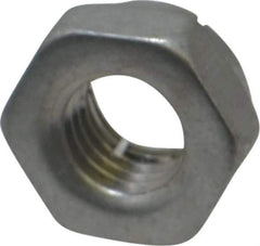 Flex-Loc - 5/16-24 UNJF Grade 2 Hex Lock Nut with Expanding Flex Top - 17/64" High, Cadmium-Plated Finish, Meets Military Specifications - Apex Tool & Supply