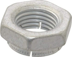 Flex-Loc - 1/2-20 UNJF Grade 2 Hex Lock Nut with Expanding Flex Top - 21/64" High, Cadmium-Plated Finish, Meets Military Specifications - Apex Tool & Supply