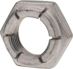 Flex-Loc - 5/8-18 UNJF Grade 2 Hex Lock Nut with Expanding Flex Top - Cadmium-Plated Finish, Meets Military Specifications - Apex Tool & Supply