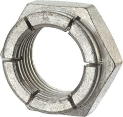 Flex-Loc - 7/8-14 UNJF Grade 2 Hex Lock Nut with Expanding Flex Top - Cadmium-Plated Finish, Meets Military Specifications - Apex Tool & Supply