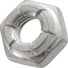 Flex-Loc - 1/4-20 UNC Grade 2 Hex Lock Nut with Expanding Flex Top - Apex Tool & Supply
