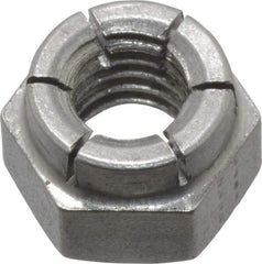 Flex-Loc - 5/16-18 UNC 18-8 Hex Lock Nut with Expanding Flex Top - Uncoated, Meets Military Specifications - Apex Tool & Supply