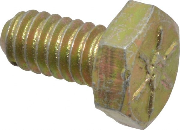 Value Collection - 1/4-20 UNC, 1/2" Length Under Head Hex Head Cap Screw - Apex Tool & Supply