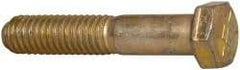 Value Collection - 3/8-16 UNC, 2" Length Under Head Hex Head Cap Screw - Partially Threaded, Grade 8 Alloy Steel, Zinc-Plated Finish, 9/16" Hex - Apex Tool & Supply
