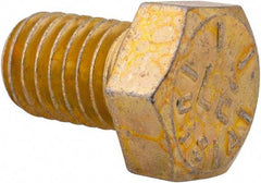 Value Collection - 1/2-13 UNC, 3/4" Length Under Head Hex Head Cap Screw - Fully Threaded, Grade 8 Alloy Steel, Zinc-Plated Finish, 3/4" Hex - Apex Tool & Supply