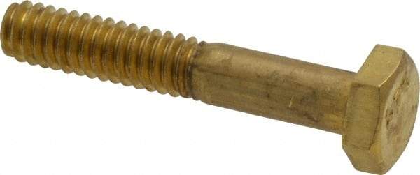 Value Collection - 1/2-13 UNC, 7/8" Length Under Head Hex Head Cap Screw - Fully Threaded, Grade 8 Alloy Steel, Zinc-Plated Finish, 3/4" Hex - Apex Tool & Supply