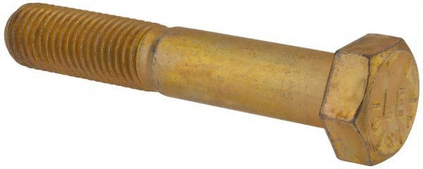 Value Collection - 7/8-9 UNC, 5" Length Under Head Hex Head Cap Screw - Apex Tool & Supply