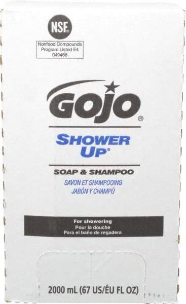 GOJO - 2,000 mL Bag-in-Box Refill Pleasant Hair & Body Wash - Rose, For Use with 7200-01 - Apex Tool & Supply