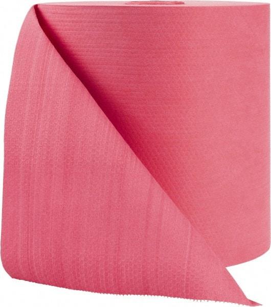 WypAll - X80 Dry Shop Towel/Industrial Wipes - Jumbo Roll, 13-3/8" x 12-1/2" Sheet Size, Red - Apex Tool & Supply